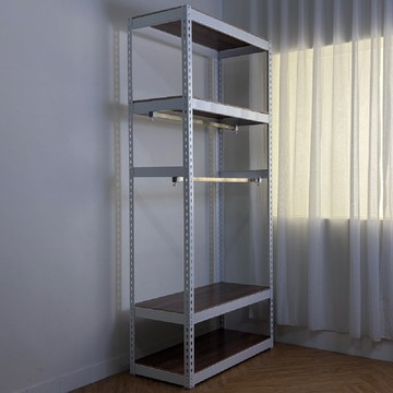 空間特工 雙桿衣架 90x45x210cm 免螺絲角鋼衣櫃 多尺寸