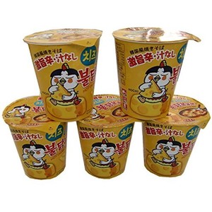 三養食品 ブルダック炒め麺 カップ チーズ 70G 5個セット