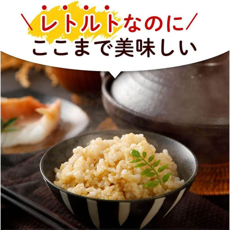 玄米ごはん レトルトエコパック 福井県産 無農薬・無化学肥料米使用 200g×10袋