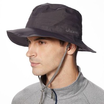 【WILDLAND荒野】中性抗UV防水功能帽 99深霧灰