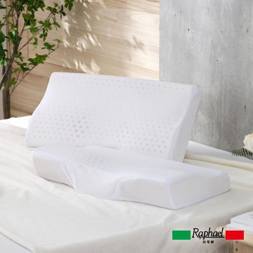 【Raphael 拉斐爾】工學護頸乳膠枕(7-10cm/1入)