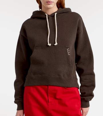 JW Anderson Cropped cotton hoodie