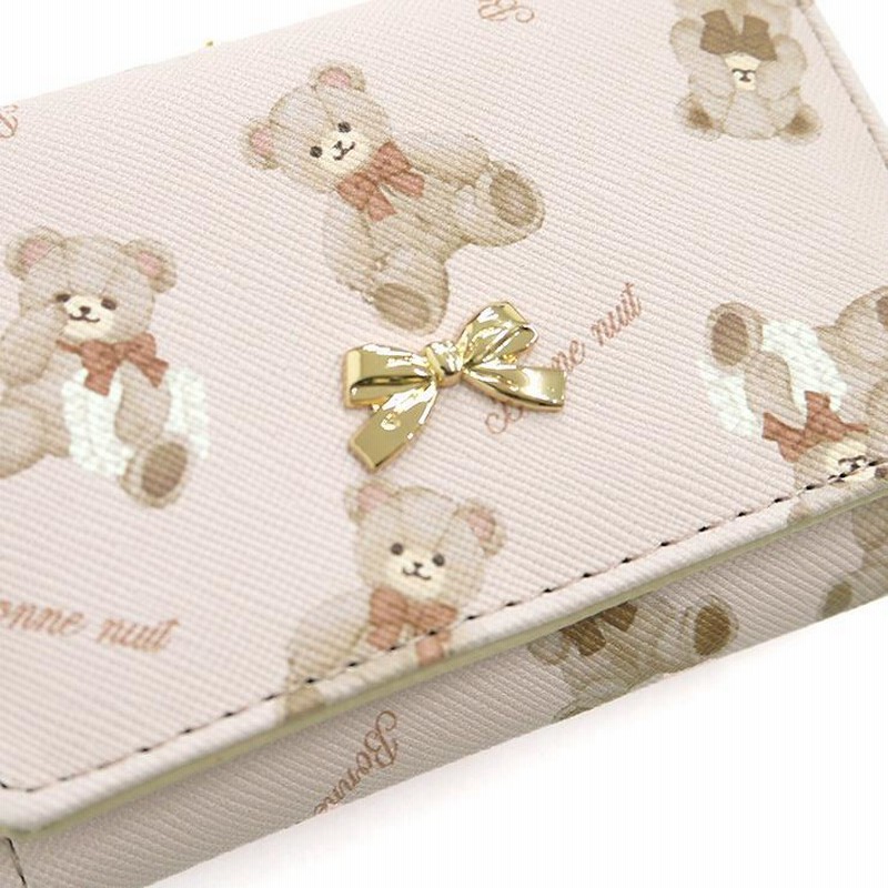 三つ折り財布 クマ ミニ財布 がまぐち かわいい 三つ折り がま口財布 財布 リボンメタル ベア ミニ口金財布 Wallet かわいい ゆめかわ 上品 ガールズ ファンシー 通販 Lineポイント最大0 5 Get Lineショッピング