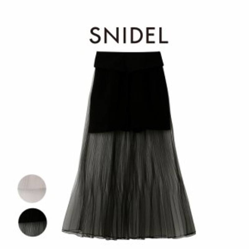 snidel チュールスカショーパン