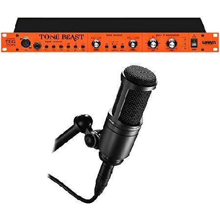 Warm Audio TB12 Tone Beast Microphone Preamplifier, Audio Technica AT2020 Recording Microphone Bundle