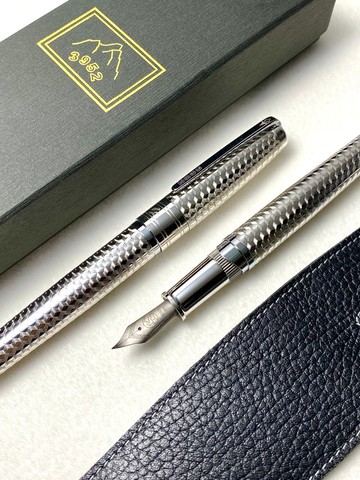 3952老山羊-X800 水立方 專利磁吸式 書法鈦尖鋼筆