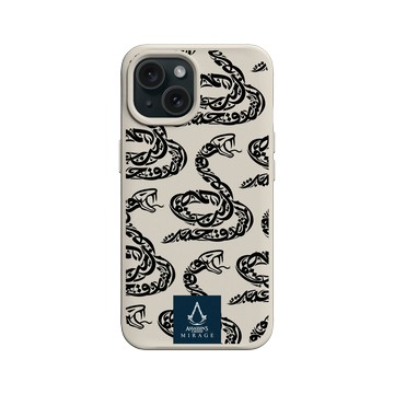 iPhone 15 SolidX 貝殼灰 - Assassin's Creed - Assassin's Creed Mirage® - Snake Calligraphy