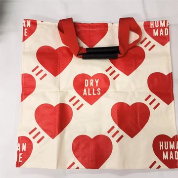 四季出品現貨HUMAN MADE LEVIS NIGO愛心字母休閑手提托特購物包