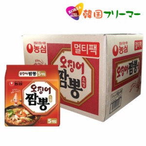 送料無料■『農心』イカチャンポン｜オジンオチャンポン(124g)1BOX-40個■韓国ラーメン 激辛ラーメン 韓国食品 韓国食材 ラーメン キムチ