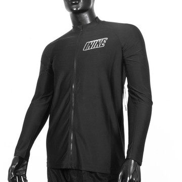 Nike Essential 男 防曬衣 外套 快速排水 防紫外線 UPF40 黑 [NESSE556-001]