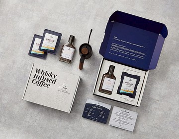 【全台首支】威士忌酒漬咖啡禮盒 | 瓶裝豆版
