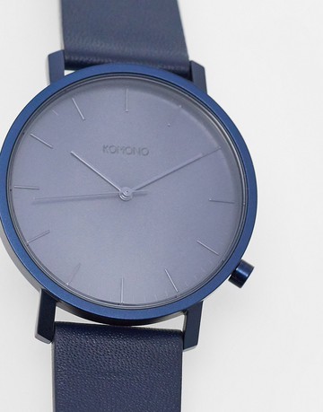 Komono lewis mono watch in navy