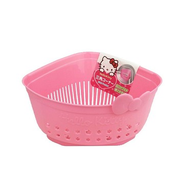 【震撼精品百貨】Hello Kitty 凱蒂貓 凱蒂貓 HELLO KITTY 三角瀝水籃#57691 震撼日式精品百貨
