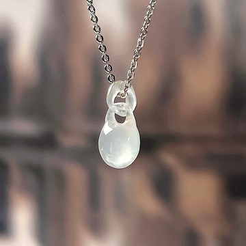 【願‧事事如意】高冰種秤心如意吊墜 |天然緬甸A貨翡翠 | 送禮