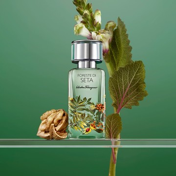 【FERRAGAMO】絲之境浮光綠意中性淡香精100ml(贈化妝包.附紙袋)