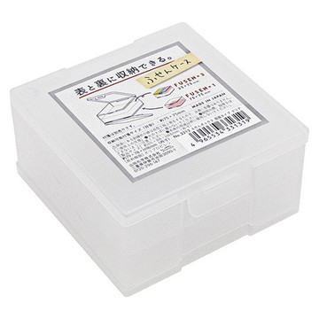 雙開式透明便利貼收納盒