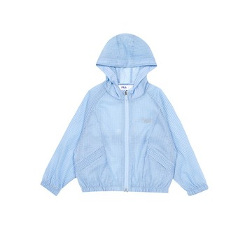 FILA KIDS 童平織外套-藍色(幼兒) 1JKA-4002-BU