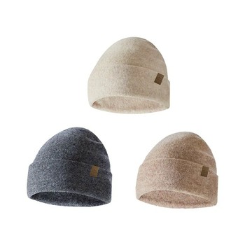 【AREX SPORT】冬天防寒防風加厚針織登山滑雪保暖羊毛帽 （羊毛帽 冬天 保暖帽 針織帽 登山帽 防寒防風 加厚 羅紋帽 毛帽 抗寒帽 純色 中性帽 戶外帽）AS-3534-廠商直送