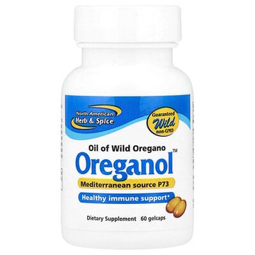 North American Herb & Spice, Oreganol 牛至油軟凝膠，60 粒裝
