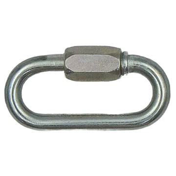 Rock empire 梅隆鎖 鋼材質 8mm 長軸強度35kN 短軸強度10kN  1個  Silver