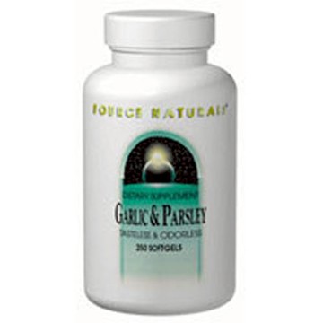 Garlic and Parsley Oil 250 Softgel by Source Naturals