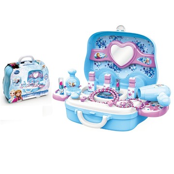 迪士尼系列-隨身盒- 冰雪化妝手提箱