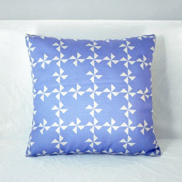 【協貿】簡約現代幻彩箭頭風車B款抱枕套不含芯
