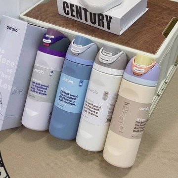 新品免運💫Owala保溫杯 24oz 32oz 帶FreeSip蓋的保溫水瓶 24H冷 12H熱 無溢出 戶外便攜保溫杯
