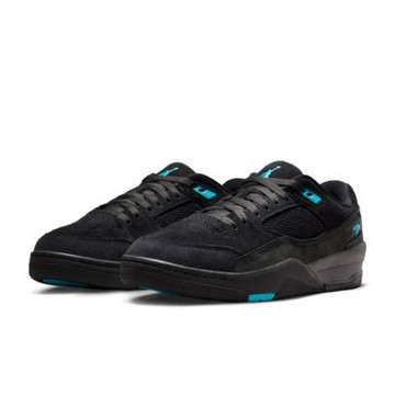 Nike Jordan Flight Court 黑藍 麂皮 復古 刺繡 運動鞋 男鞋 HF3255-040