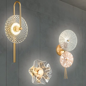 LED玻璃造型壁燈  49-64951、64952、64953