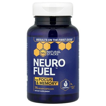 Natural Stacks, Neuro Fuel™，75 粒全素膠囊