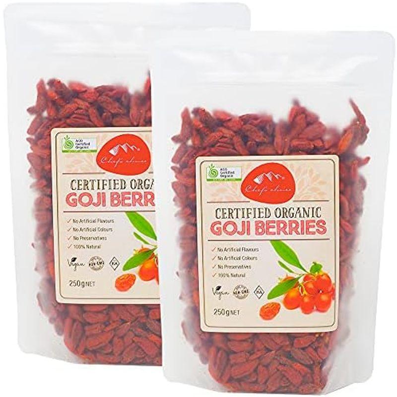 シェフズチョイス 有機クコの実 Organic Goji Berries 有機JAS (250g1袋)