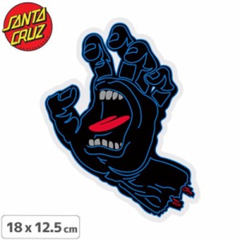 サンタクルーズ SANTACRUZ スケボー ステッカー VOID HAND STICKER 18 x 12.5cm NO117 通販  LINEポイント最大1.0%GET | LINEショッピング