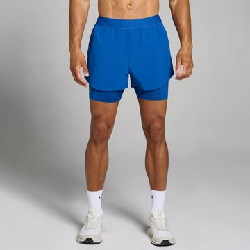 MP Men's Tempo 2 in 1 Shorts - True Blue - XXXL
