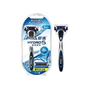 Schick 舒適~HYDRO 5水次元5刮鬍刀(1刀把2刀片)
