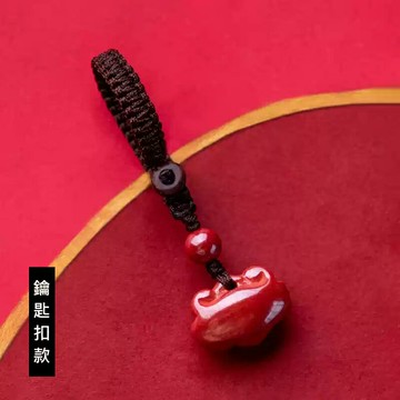 現貨+預購 手機吊飾包包掛件吊飾吊件-轉運除穢淨化招財開運朱砂原石如意男3款74lh3【獨家進口】【米蘭精品】