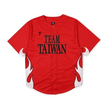 Fanatics x Team Taiwan 台日黃潮棒球衣｜紅