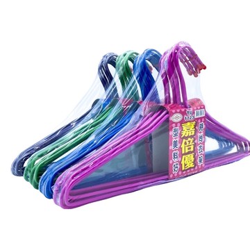 🔥超優惠🔥 台灣製造 加大加厚特級衣架 (10入平面) (🔺超取限6組)/(🔺6組以上選宅配) 衣架 粗衣架 彩色衣架
