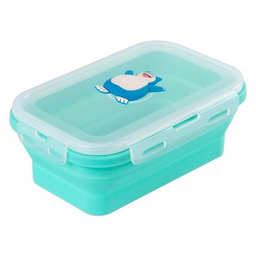 Bone 蹦克 寶可夢 矽膠摺疊保鮮盒 卡比獸  1個容器及相配的蓋子  1個