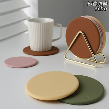 【輕奢高級感】硅膠杯墊 隔熱墊 茶杯墊 咖啡杯墊 水杯墊 茶墊 防滑耐磨 耐高溫 多色可選 家居餐桌辦公室必備