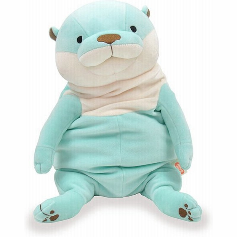 もちかわうそ パステル ミント Lサイズ カワウソ ぬいぐるみ シナダグローバル 通販 Lineポイント最大0 5 Get Lineショッピング