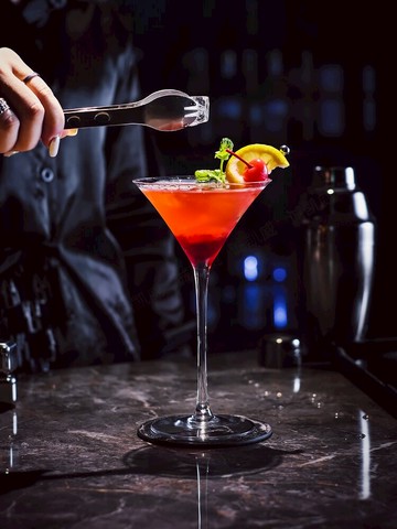 水晶玻璃雞尾酒杯創意網紅高腳杯酒吧馬天尼香檳杯瑪格麗特酒杯子