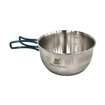 WEN LIANG 文樑 316 醫療級不鏽鋼碗 150g 500cc  銀色  1個