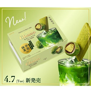 【江戶物語】Lotte 樂天 Ghana 宇治抹茶風味 可可餅乾球 盒裝 可可球 迦納巧克力 加納  樂得 日本進口