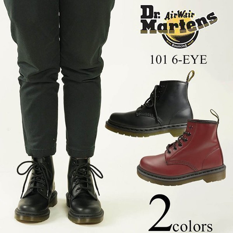 ドクターマーチン Dr Martens 101 6ホール 6eye メンズ レディース 通販 Lineポイント最大0 5 Get Lineショッピング