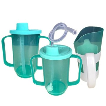 【海夫健康生活館】佳新醫療 年長者防嗆護理杯 流食+臥床+斜口護理杯 3包裝(JXAP-0101112)