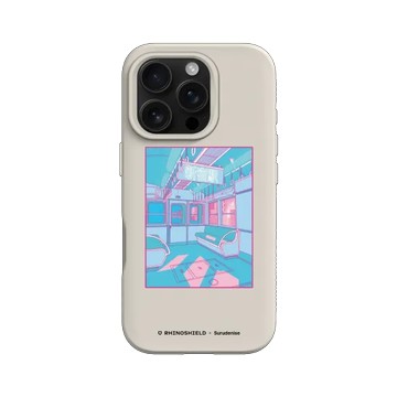 iPhone 16 Pro SolidSuit 貝殼灰 - Denise Rashidi (Surudenise) - Tokyo Train 東京列車