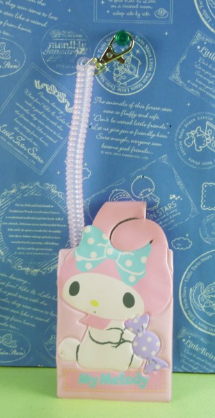 【震撼精品百貨】My Melody 美樂蒂~車套+伸縮帶_紫糖果