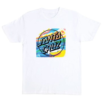 SANTA CRUZ 44156046-WHT WATER VIEW TEE 短T (白色)