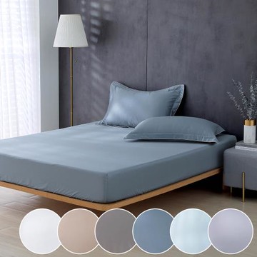 鴻宇 500織 SUPIMA匹馬棉 素色 雙人加大床包枕套三件組-多款任選